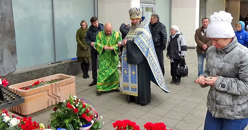 Акция памяти жертв "Норд-Оста". Москва, 26 октября 2016 г. Фото Магомеда Туаева для "Кавказского узла"