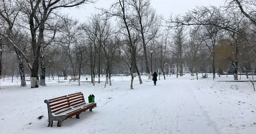 Парк Ленинского комсомола в Махачкале. Фото Патимат Махмудовой для "Кавказского узла"