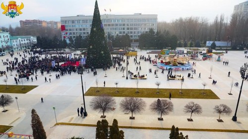 Центральная плоадь Махачкалы после реконструкции. Фото пресс-службы мэрии, https://www.mkala.ru