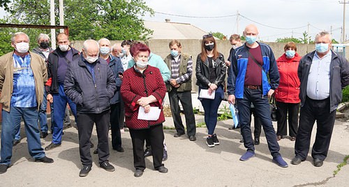 Работники гуковской больницы. Фото Вячеслава Прудникова для "Кавказского узла".