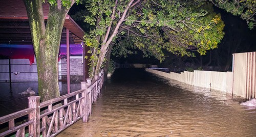 Подтопление в Туапсе, 24 октября 2018 г. Фото Владислава Щеколдина, Юга.ру