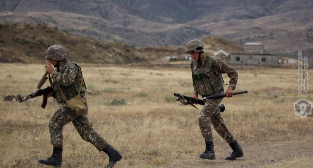 Военнослужащие МО Армении. Фото: пресс-служба МО Армении http://www.mil.am/hy/news/7054