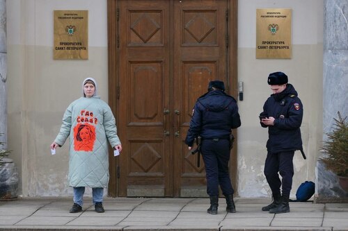 Лена Патяева 8 марта 2024 года. Фото https://t.me/activatica/42881