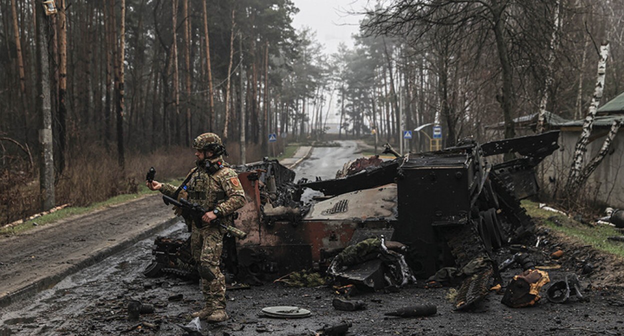 Военная операция на Украине. Фото: APA https://ru.apa.az/incident/v-azerbaidzan-dostavleno-telo-muzciny-otpravlennogo-na-voinu-iz-kolonii-v-rossii-602643